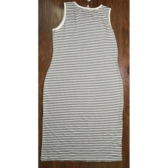 BB Dakota by Steve Madden Stripe Tank Midi Dress 2X - Picture 2 of 9